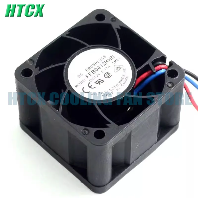 Genuine new  FFB0412HHN-5M01 4cm 40MM 4028 40*40*28MM 1U server fan 12V 0.17A cooling fan