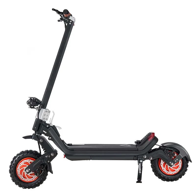 Electric Folding Scooters Adult Dual Motor 1200W Off Road Scooter With Display