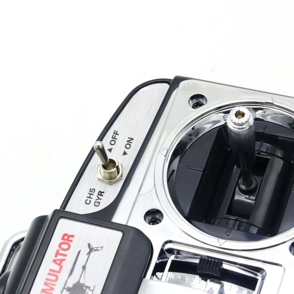 6CH 0904A -JTL RC Flight Simulator สนับสนุน Realflight G7 Phoenix 5.0 XTR รีโมทคอนโทรลเฮลิคอปเตอร์ FIXED-Wing Drone (MODE1)