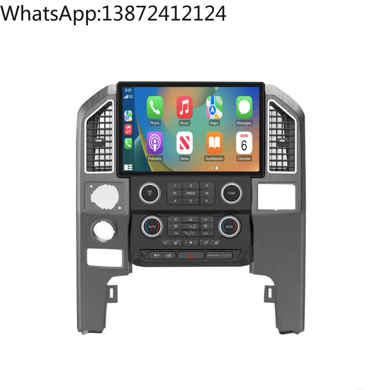 

13.1 Inch tesla Screen Android Car Radio for Ford F150 F250 F350 2015-2019 Car Stereo Auto Radio Tape Recorder Multimedia Player