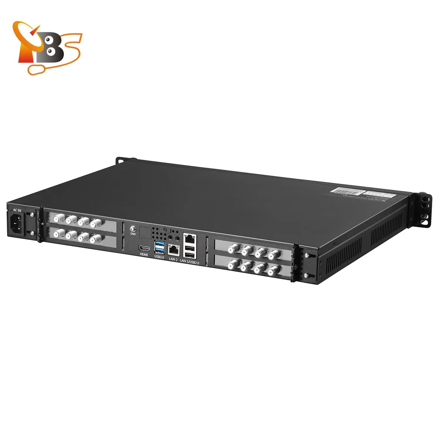 TBS2952 MOI Pro MAX Professional 1U IPTV Streaming Server | 4 فتحات PCIe تدعم 32 موالفًا للتلفزيون |   للبث المباشر/البث الفيديو