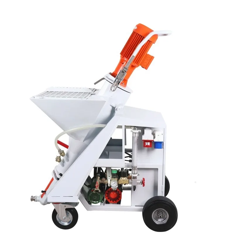 Automatic 220/380V Concrete Spraying Machine Concrete Gypsum Sprayer Wall Paint Putty Sanding Cement Plaster Machine