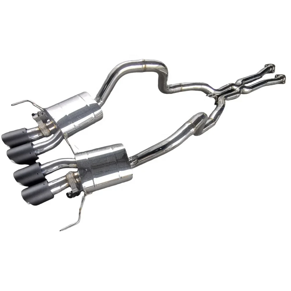 High Performance Valve Control Exhaust System For Chevrolet Corvette C7 6.2L 2014-2019 Stainless Steel Exhaust System