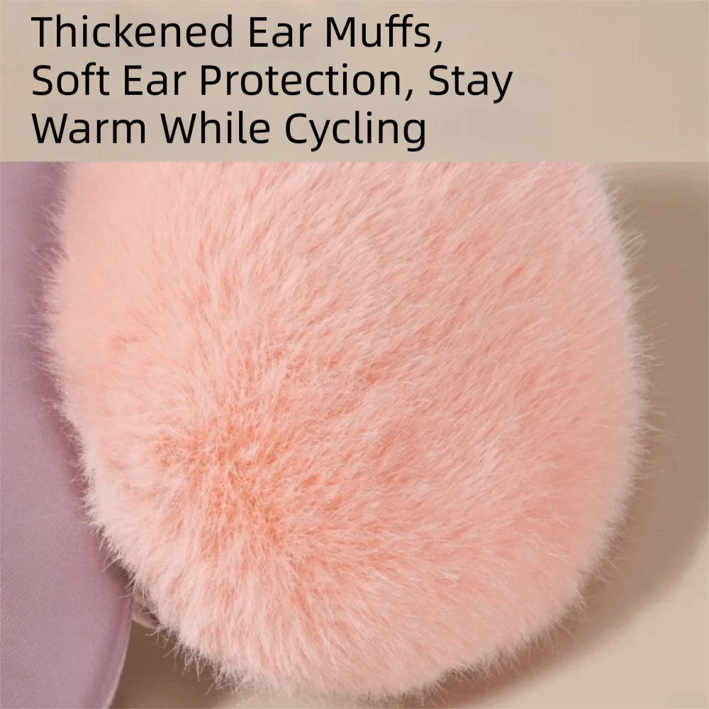 Simple Windproof Earmuffs Mask 2in1 Dust-proof Thermal Cycling Face Shield Breathable Simple Half Face Mask Riding