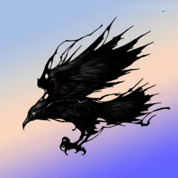 Raven adesivi moto Cowl anteriore serbatoio carburante carene laterali parafango casco decorazione decalcomanie in vinile accessori moto animali