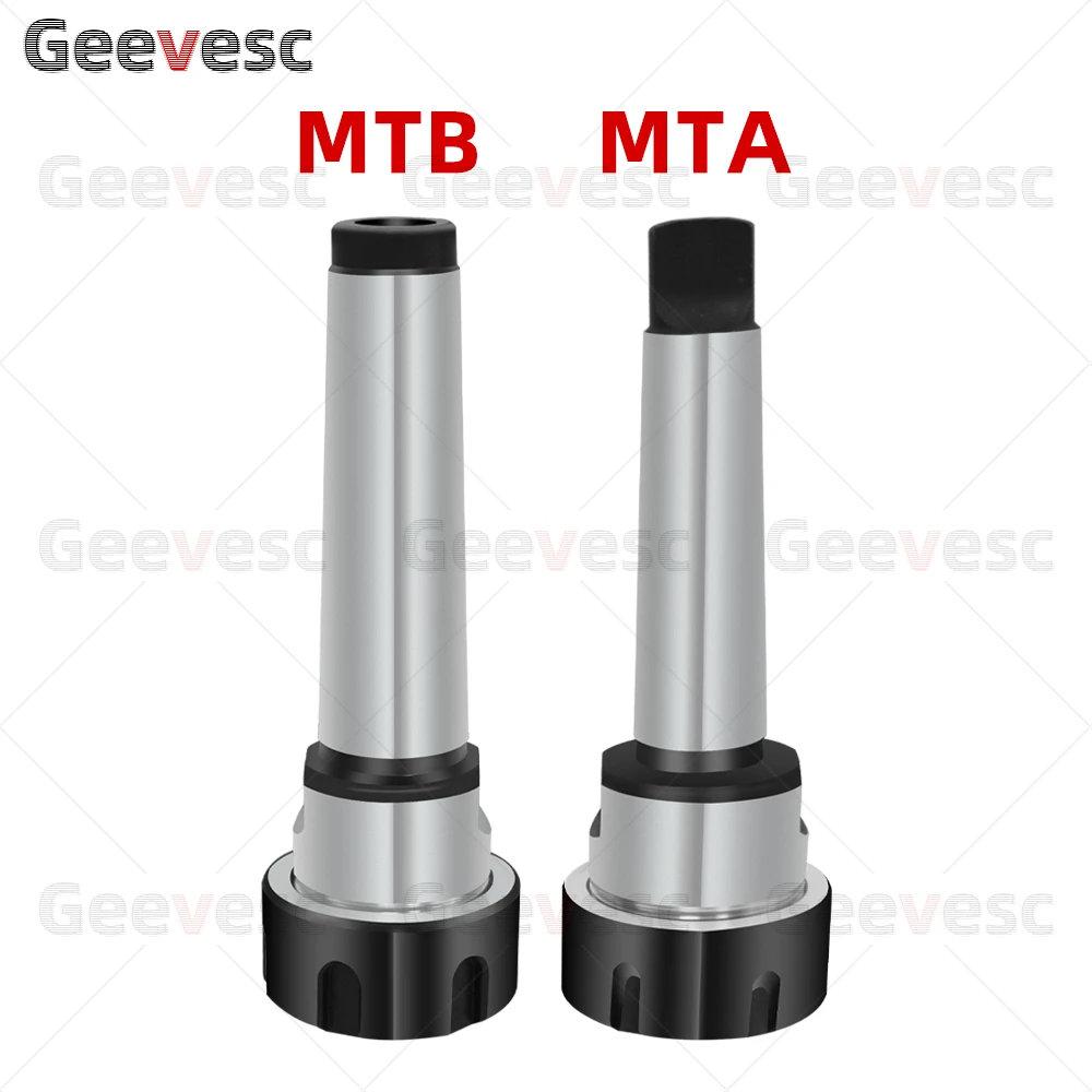 Morse cono shank MTA MT1 MT2 MT3 MT4 MT5 ER11 ER16 ER20 ER25 ER32 ER40 MTB trazione posteriore filettatura Morse portautensili pinza Chuck ER