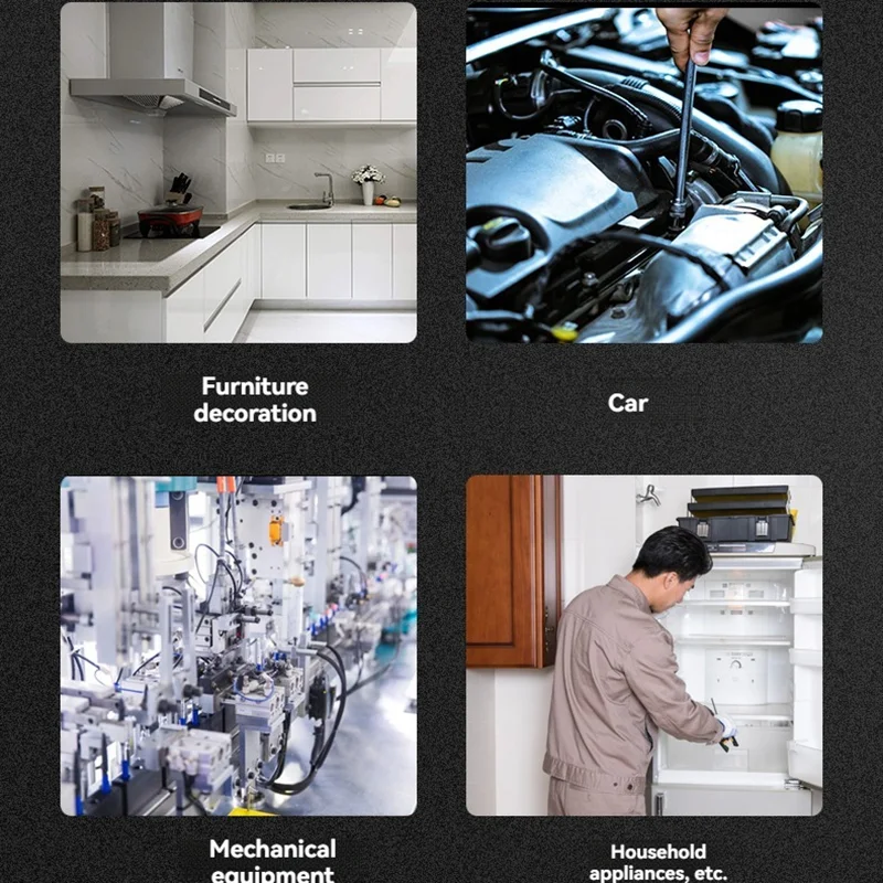 Set Obeng Manual Multifungsi, Cocok untuk Perakitan Furnitur, Perbaikan Mesin, Perbaikan Peralatan Rumah Tangga, DIY, Dll.