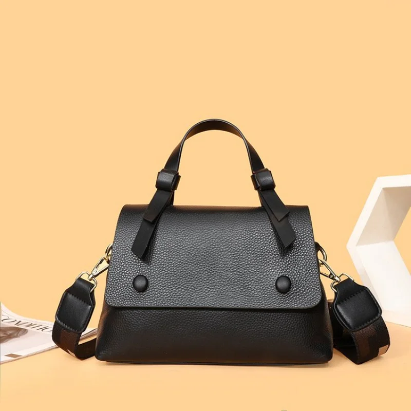 

Elegant Leather Women's Crossbody Bag High-End Luxury Brand Fashionable Classic Paris Designer Vintage Bag