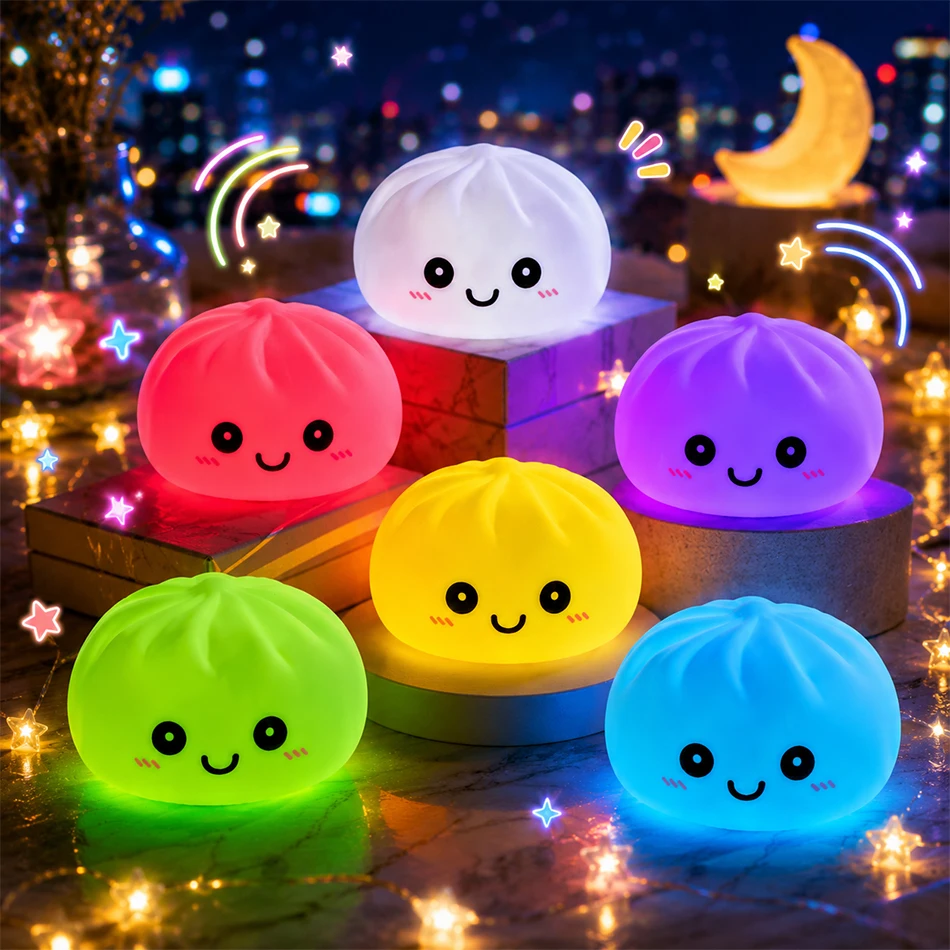 2027 LED Bun Squishy, Glowing  - огляд і ціна Lighting Decoration Ideas