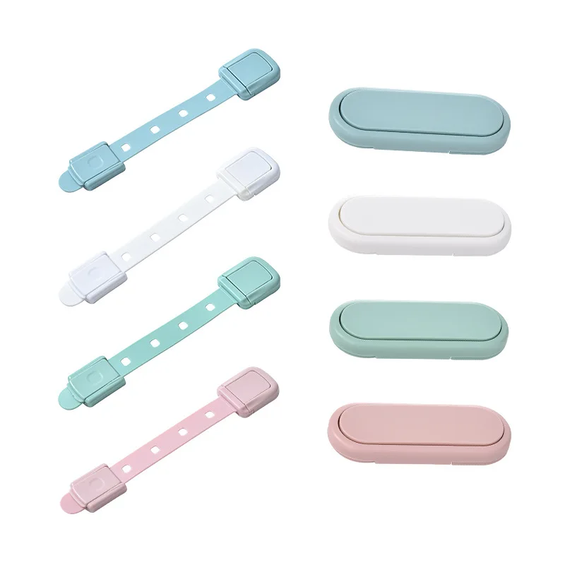 

Минималистичный замок для безопасности детей в европейском стиле для ящиков, шкафов и холодильников, защита от защемления, защита от открытия, применение для нескольких сценариев