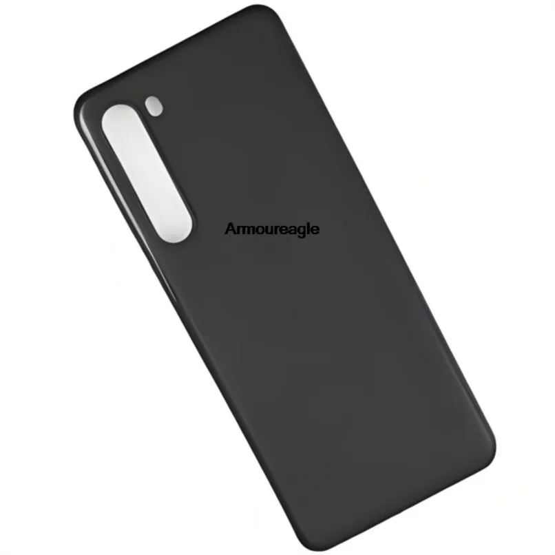 Protector negro mate para motorola edge 2020 xt2063-3 6,7 "funda protectora trasera de silicona para teléfono inteligente funda protectora suave de tpu