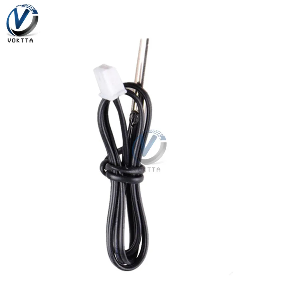 NTC 10K Ohm 1% 3435 Thermistor Temperature Temp Thermostat Cylinder 1.5m 150cm Probe 30cm T106 / 10K waterproof probe Dropship