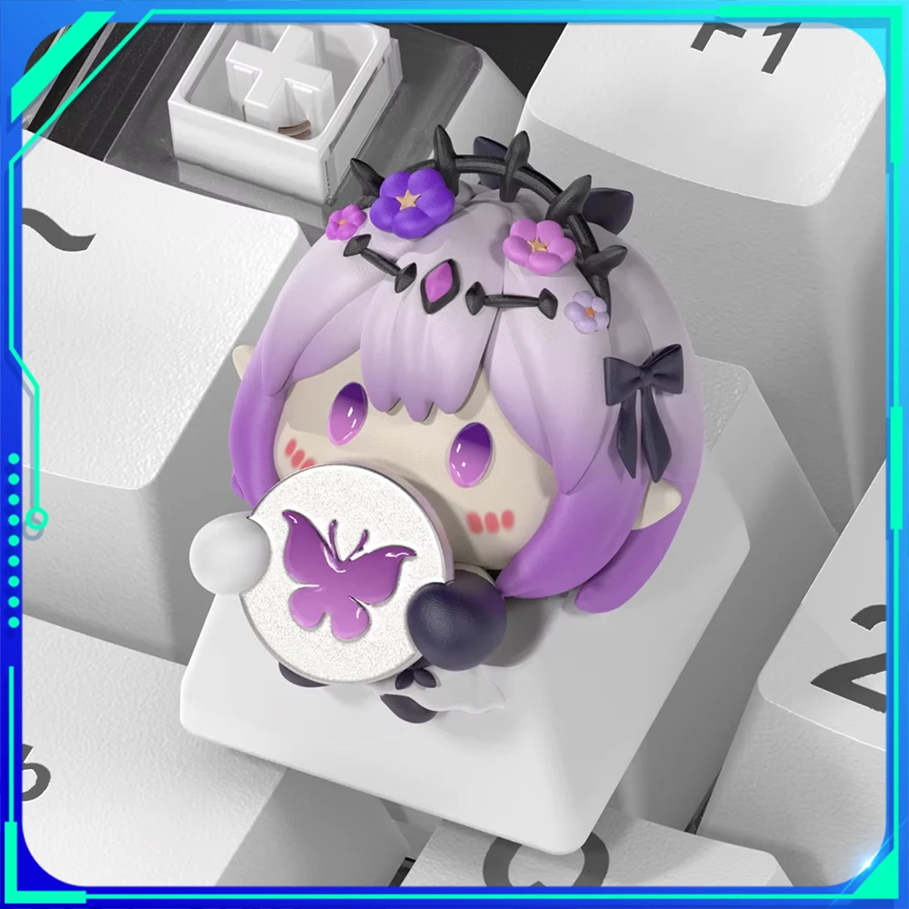 

Honkai Star Rail Castorice Anime Keycap Mechanical Keyboard Keycaps Resin Creativity Keycaps Personality Custom Pc Accessories
