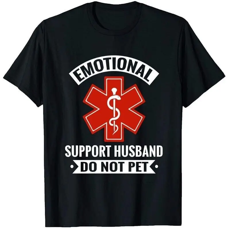 

Emotional Support Husband T-Shirt, Funny Husband Shirt, Cool Husband Gift,