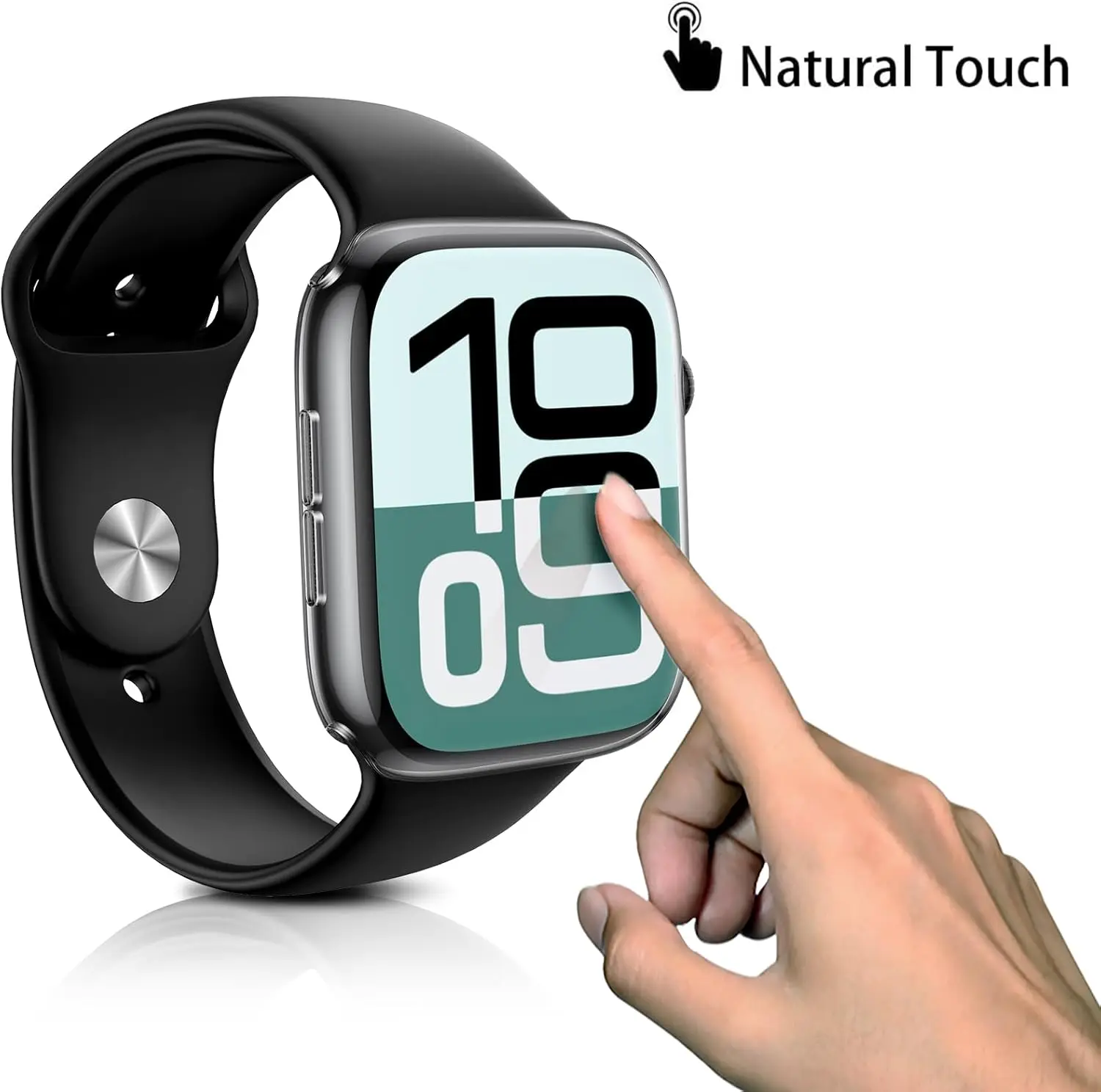 Protector de pantalla de TPU suave para Apple Watch 10 9 8 45mm 41mm 44mm 42mm 46mm 49mm funda completa para IWatch Ultra 7 SE 6 5 4 3 2