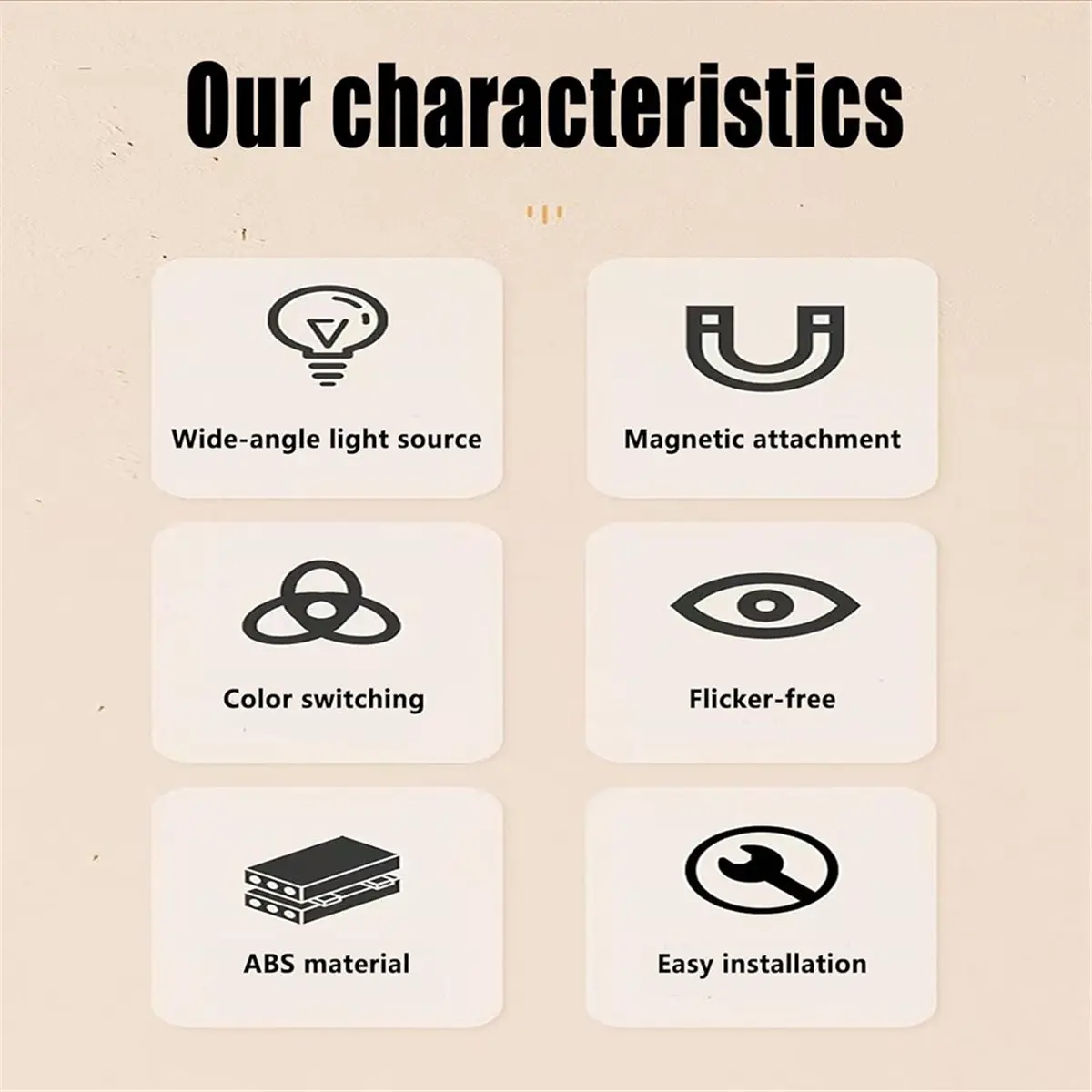 （2026 SUMMER）4pcs Smart RGB Gradient Night Light Magnetic Motion Sensor Rechargeable Wall Lamp for Bedroom Bathroom Closet Garde