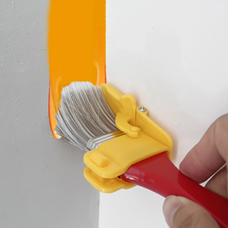 Edger pincel de pintura durável, leve, corte limpo, escova de pintura com cabo de madeira, ferramenta diy para quadro, parede, teto, bordas, ferramentas de guarnição