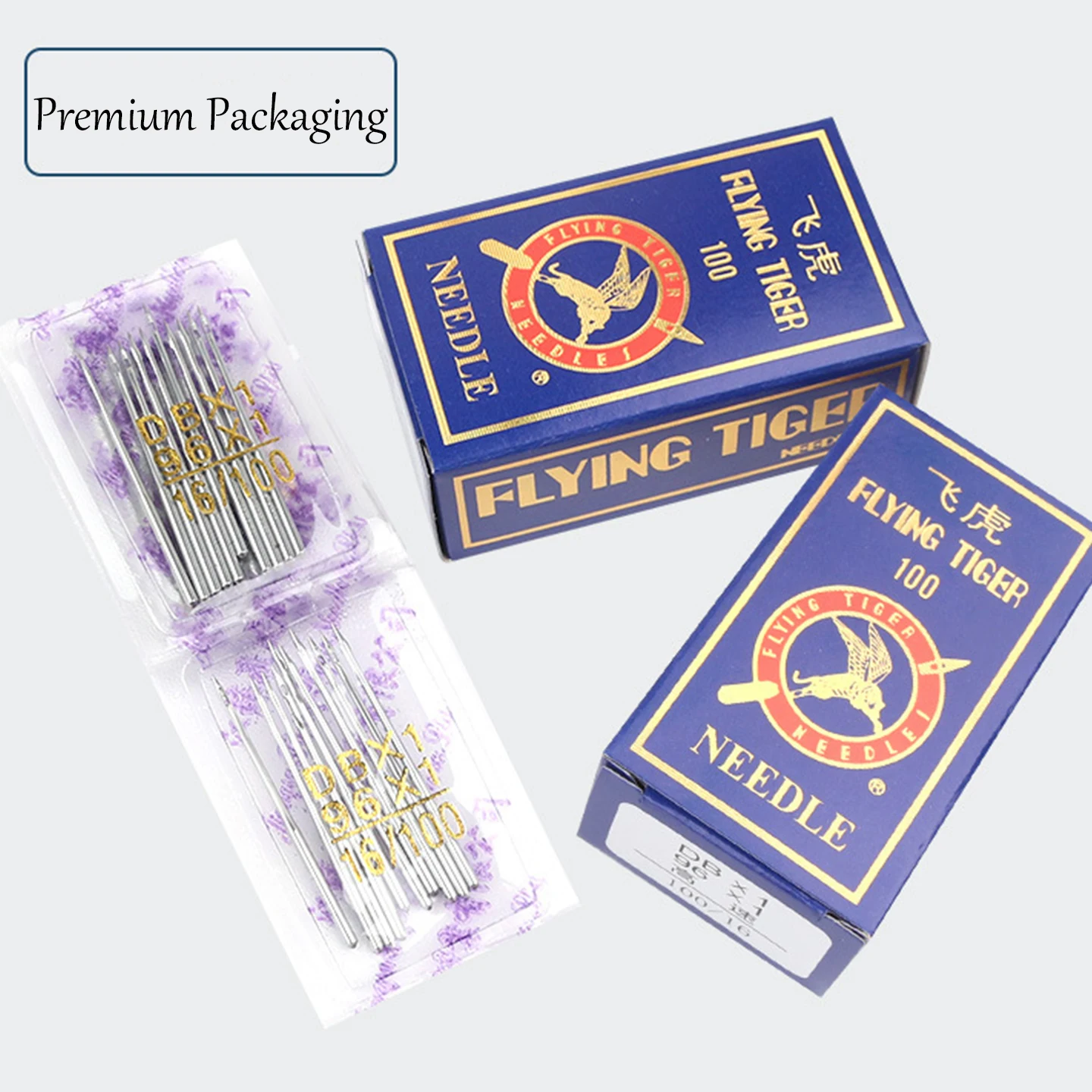 Flying Tiger DBx1 135x 5 DBA20 Industrial Lockstitch Machine Needles High Carbon Steel For Computerized Lockstitch Machines