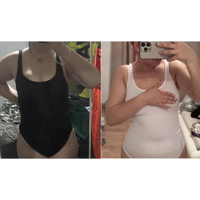 Seamless Shapewear Bodysuit Top For Woman Plus Size Body Shaper Bodysuit Slim Waist Tummy Control Slimming Body Suit Shaper - Image 2