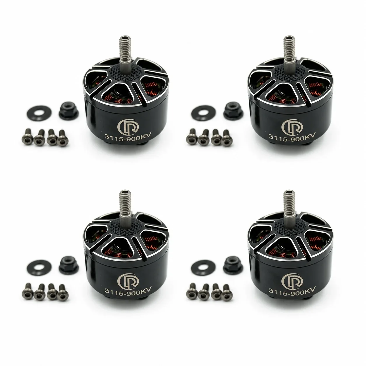 4 PCS 3115 900KV 6S Brushless Motor for FPV Freestyle 9inch 10inch Long Range Drones