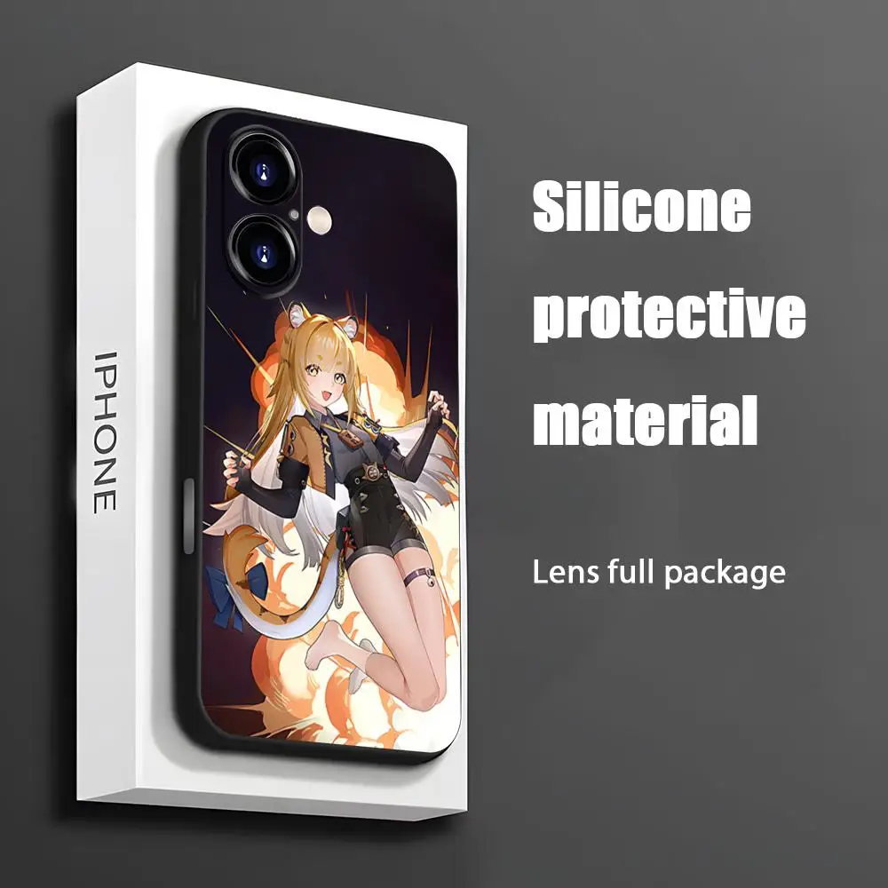 Чехол для телефона Zenless Zone Zero Hot Ju Fufu для iPhone 17, 16, 15, 14, 13, 12, 11 X XR XS 8 Plus Mini Pro Max, мягкий черный противоударный чехол Чехол для телефона Zenless Zone Zero Hot Ju Fufu для iPhone 17, 16, 15, 14, 13, 12, 11 X XR XS 8 Plus Mini Pro Max, мягкий черный противоударный чехол