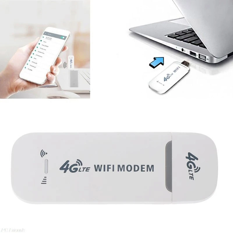 Модем 4G LTE FDD 3G WCDMA UMTS USB-ключ WIFI Stick Дата Широкополосный доступ со слотом для SIM-карты (европейская версия)