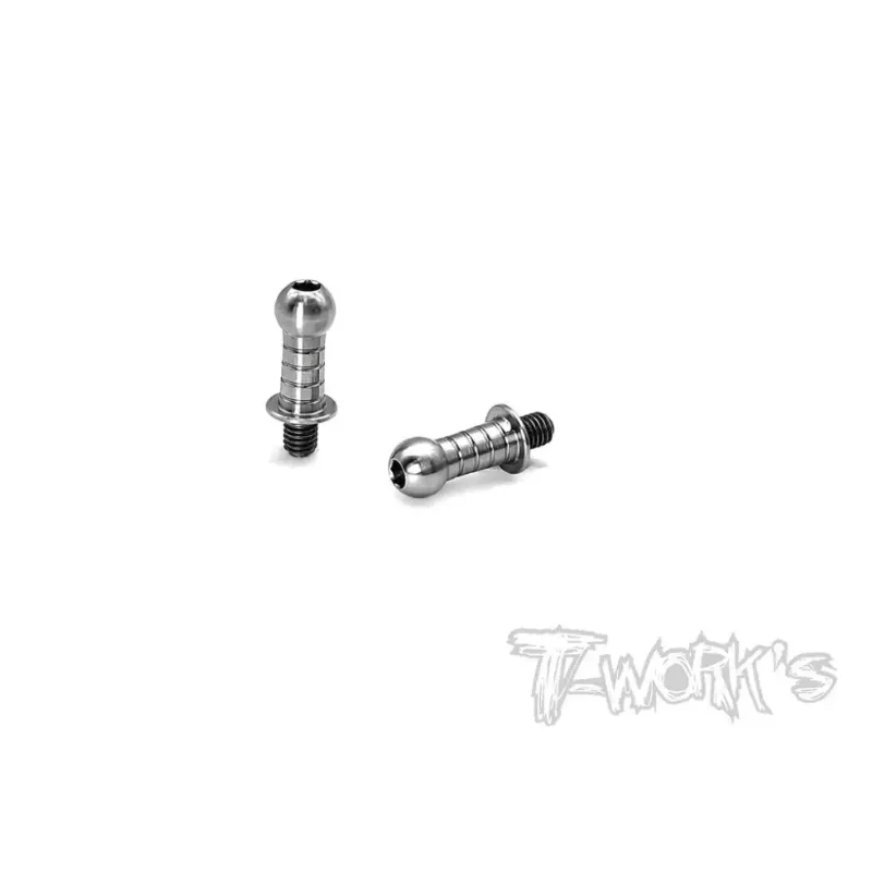 Original T works TP-132-D 64 Titanium Antiroll bar Ball ( For Mugen MTC2 ) 2pcs. Professional Rc part