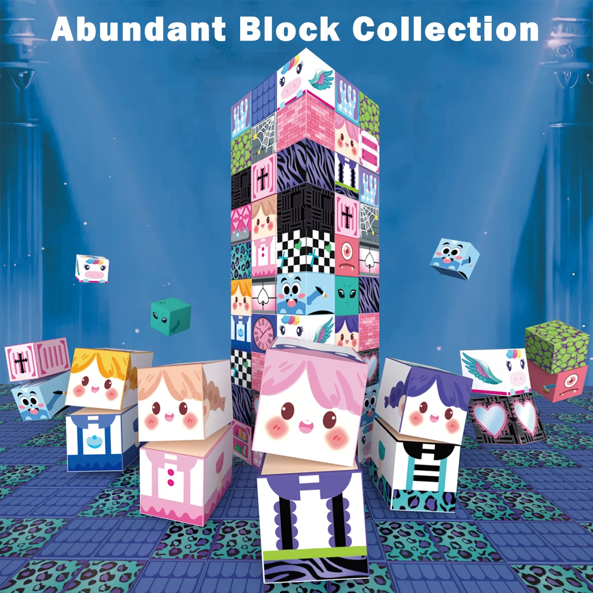 ตัวต่อแม่เหล็ก 100 ชิ้น ชุดของเล่นแม่เหล็ก DIY ตัวต่อแม่เหล็กขนาดเล็ก โลกจิ๋ว STEM ของเล่นเสริมพัฒนาการเด็ก ของเล่นเสริมประสาทสัมผัส ของเล่นกลางแจ้ง