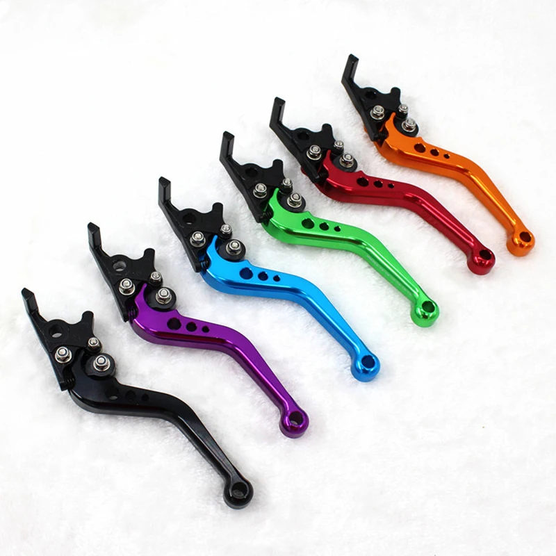 Motorcycle Accessories Modified Parts Folding Clutch Lever Adjustable Drum Brake Handlebar Modified Horn Adjustable Hand Lever image 5