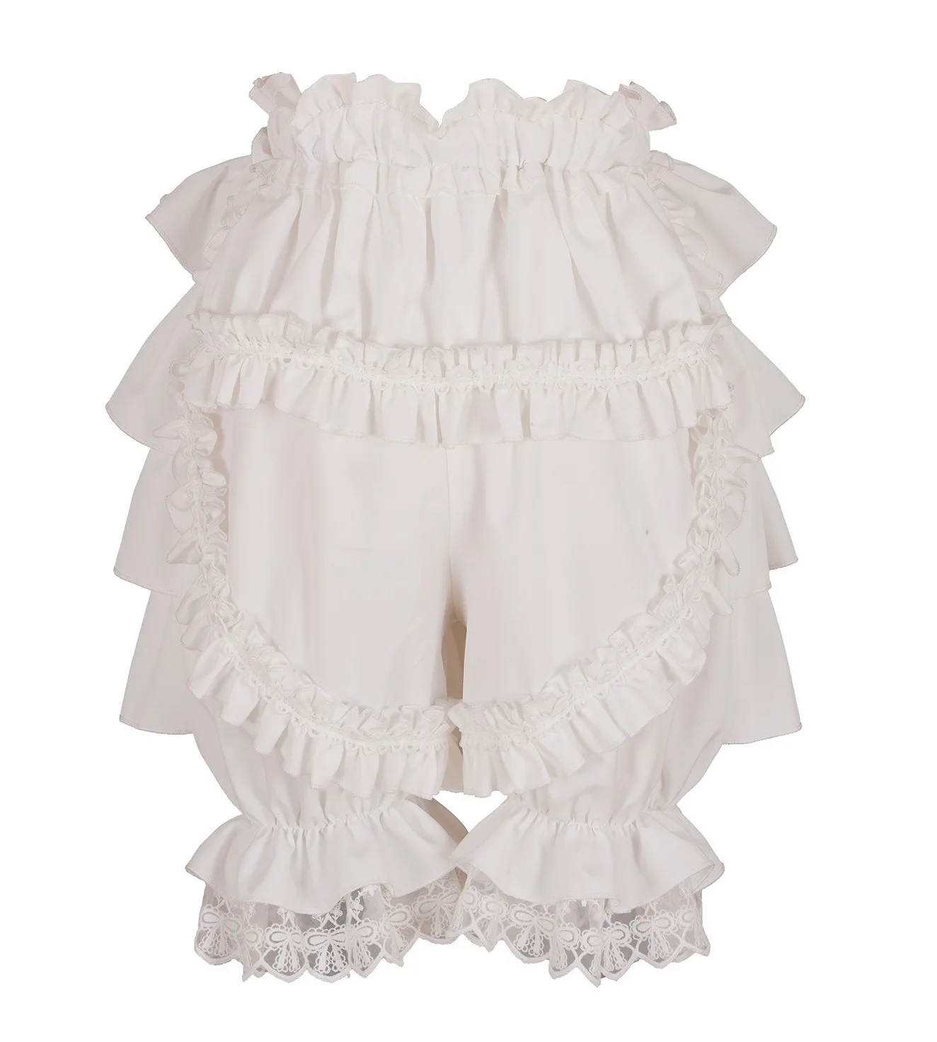 Vrouwen Middeleeuwse Renaissance Lolita Broek Elastische Shorts Pompoen Shorts Zomer Meisje Pompoen Bubble Bloomer Veiligheid Onder Broek