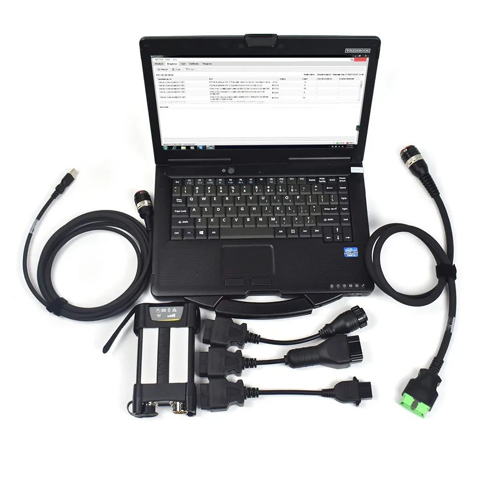 

CF53 laptop For VOCOM2 Vocom II Vocom 88890300 2.8 PTT for renault UD MACK Truck Excavator FH FM Euro6 Diagnostic Tool