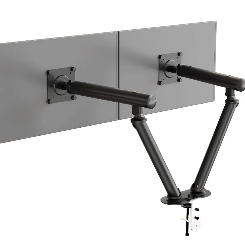 

Dual screen computer monitor 17-34 inch bracket desktop lifting telescopic universal arm bracket robotic arm