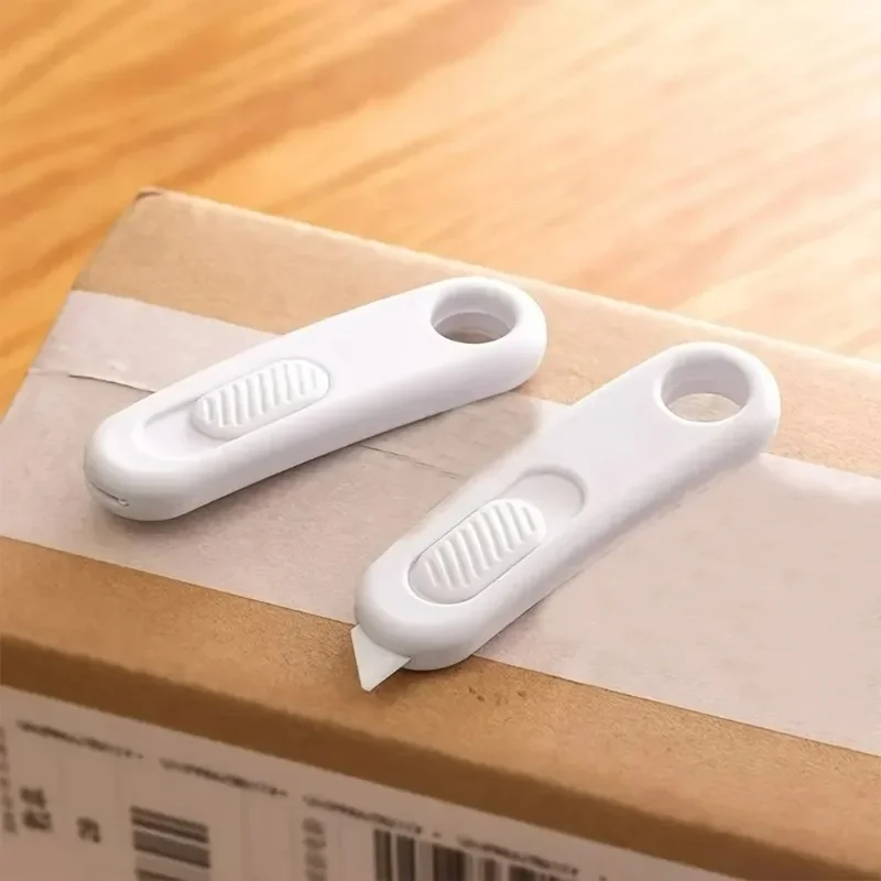 Mini Utility Knife Small Portable Box Cutter Sharp Paper Cutting Tool for Wallpaper Craft and Package Opening