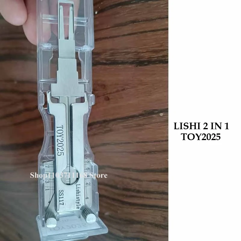 Lishi 2 in1 TOY2025 أدوات الأقفال مفتاح السيارة قفل اختيار فك واختيار لبيك لكاديلاك لشروليه الولايات المتحدة الأمريكية لفوكس #1