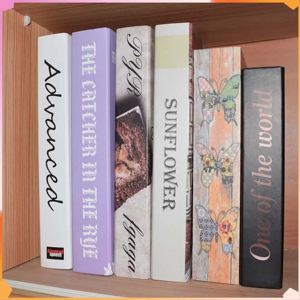 B94A Mini Dictionary Safe Box Storage Box Butterfly Book Secret Security Safe Lock For Jewellery Key Valuables