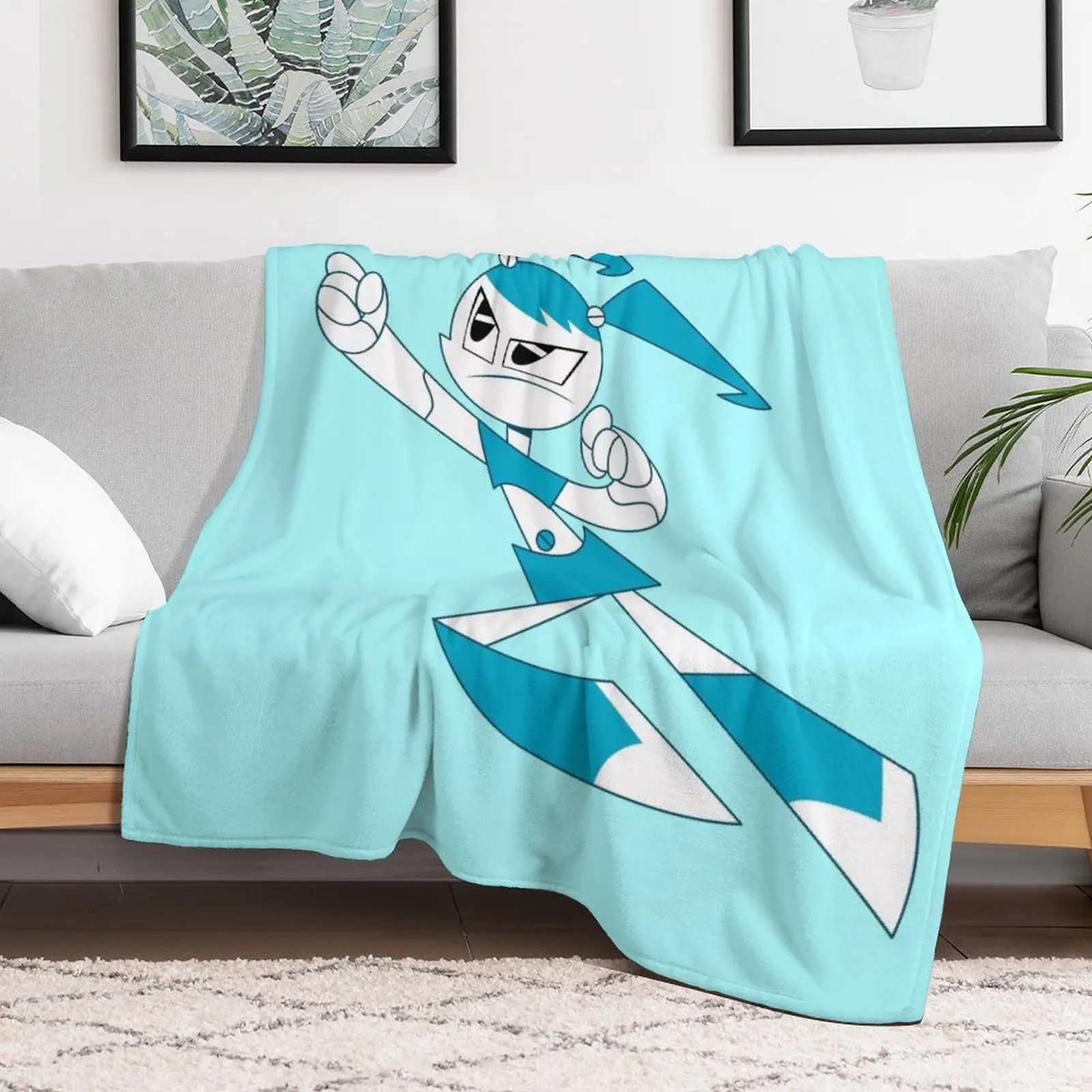 Jenny Attacks !! Throw Blanket Giant Sofa Custom anime Sleeping Bag Blankets