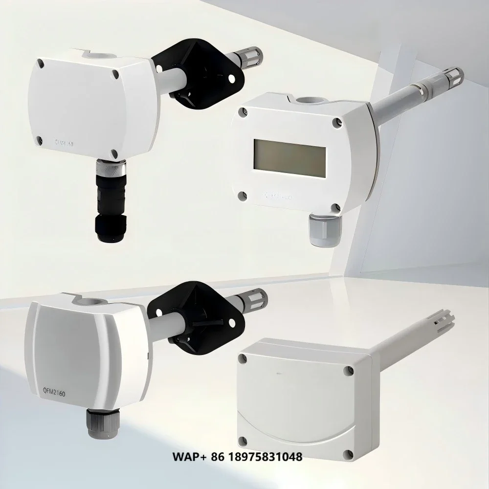 QFM2101 Precision Air Duct Sensor 4-20mA Signal IP65 Waterproof Industrial Commercial Use