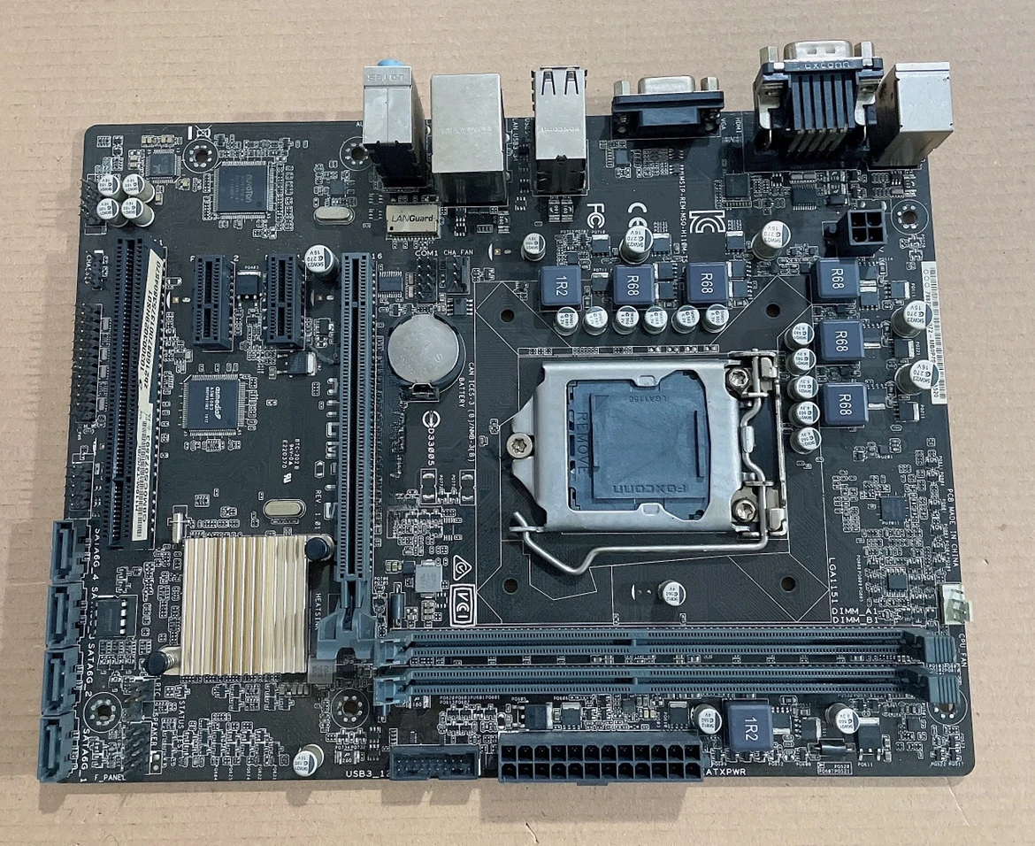 

FoR Asus ASUS H110M-TS 1151 Pin Main Board Universal H110M-K Supports Sixth and Seventh Generations