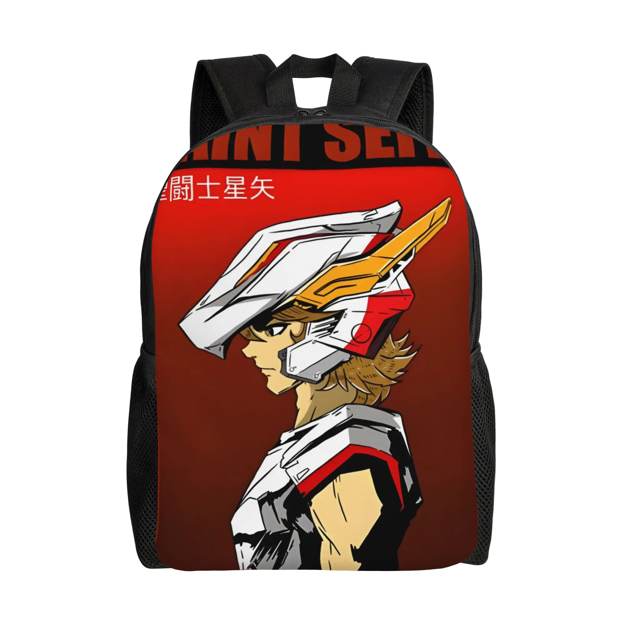 Mochila Bandai Saint Seiya Oversized 1, Bolsa Ita, Mochila Cool Journey, Mochila Resistente para el Hombro