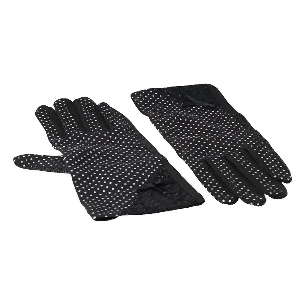 Guantes de protección solar Anti Uv transpirables antideslizantes de verano para mujer guantes de conducción guantes de encaje con pantalla táctil
