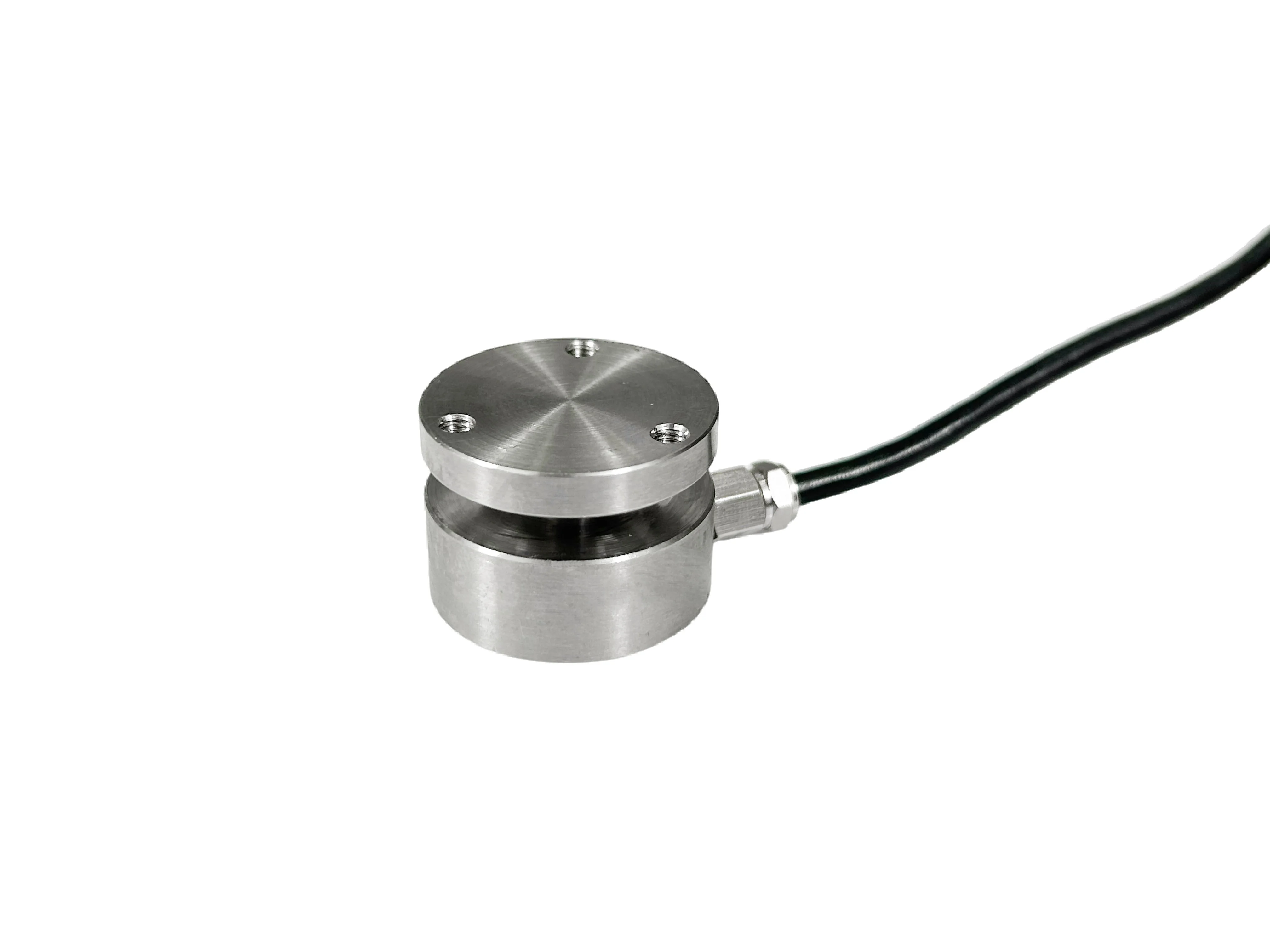 Высокочастотный ударопрочный мини-тензодатчик диаметром 25 мм |   Сверхмощный датчик сжатия для грузового промышленного оборудования Silo Hopper