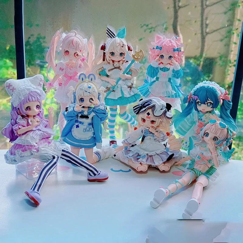 

OneMore Sugary Girls Series 1/8Mjd Blind Box Mystery Box Cute Action Anime Figure Kawaii Model Gift Toys