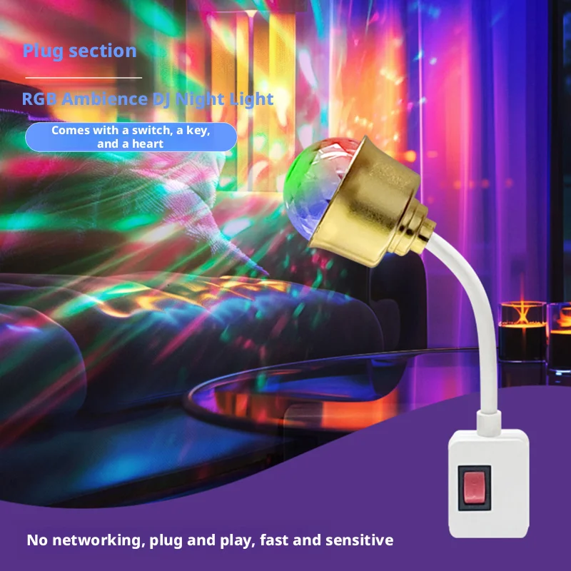 

E27 Socket Direct Plug-in Rotary Lamp Head Lamp Bulb Holder with Switch EU/US Plug Lamp Holder LED Table Lamp Led Base Lamp Base