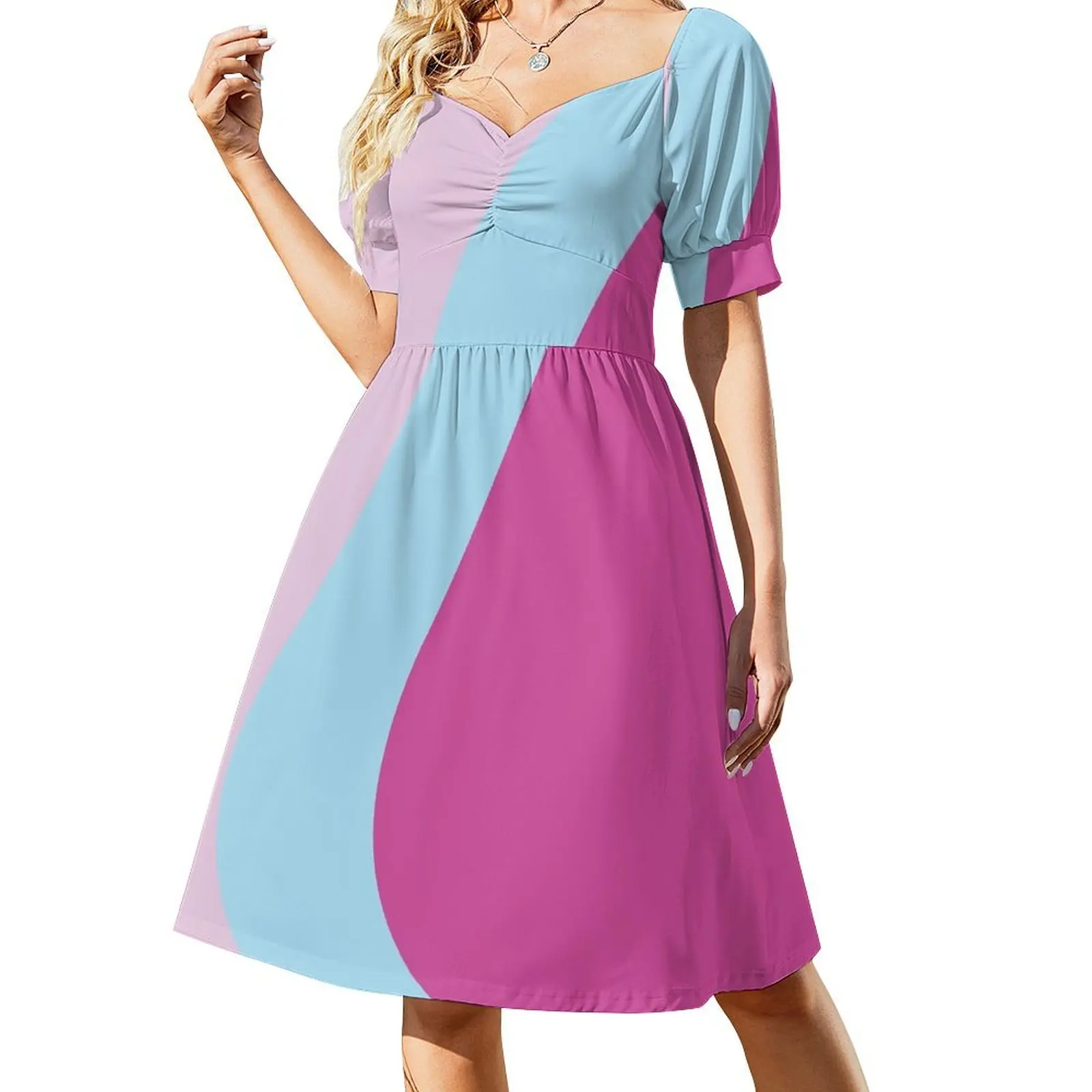 

Bubblegum Wall Short Sleeved Dress dresses for womens 2025 summer dresses ladies 2025 Women's summer dress Dress