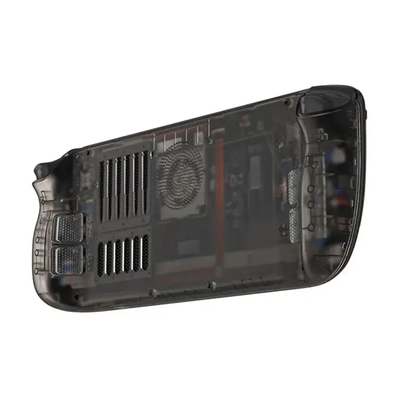 SQPP-Transparent Back Shell Case For Steam Deck For Gaming Console Enhanced Protection Drop-Proof Heat-Dissipating Dust-Proof