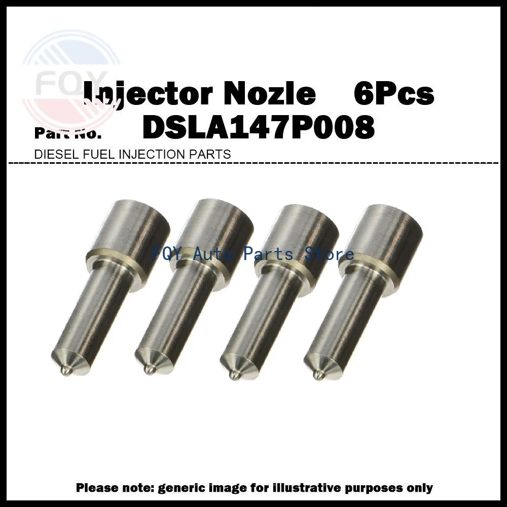 

6X Высококачественные форсунки для дизельных двигателей Yuchai DSLA147P008 F013123088