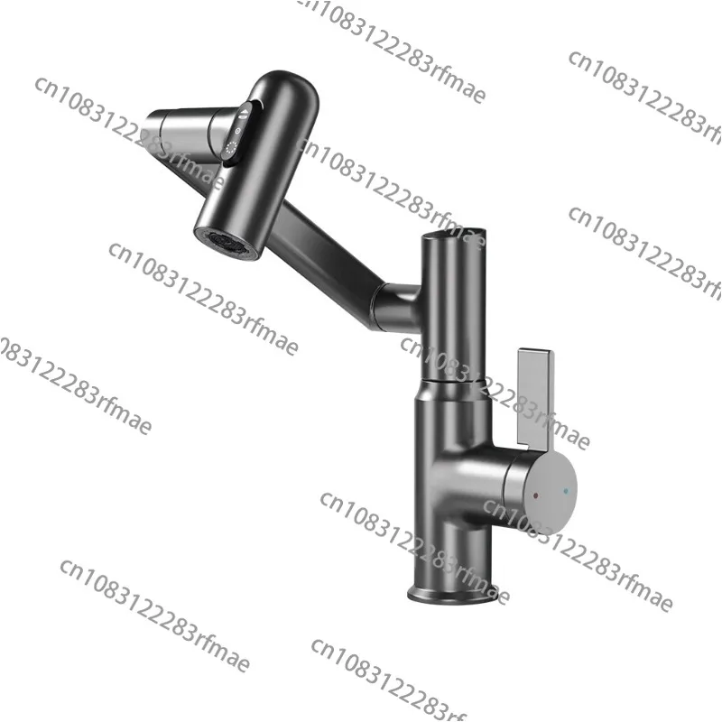 Washbasin Faucet Single-Hole Rotatable Faucet  Display Smart Tap 360 Rotating Faucet 3 Hot Cold Stream Sprayer