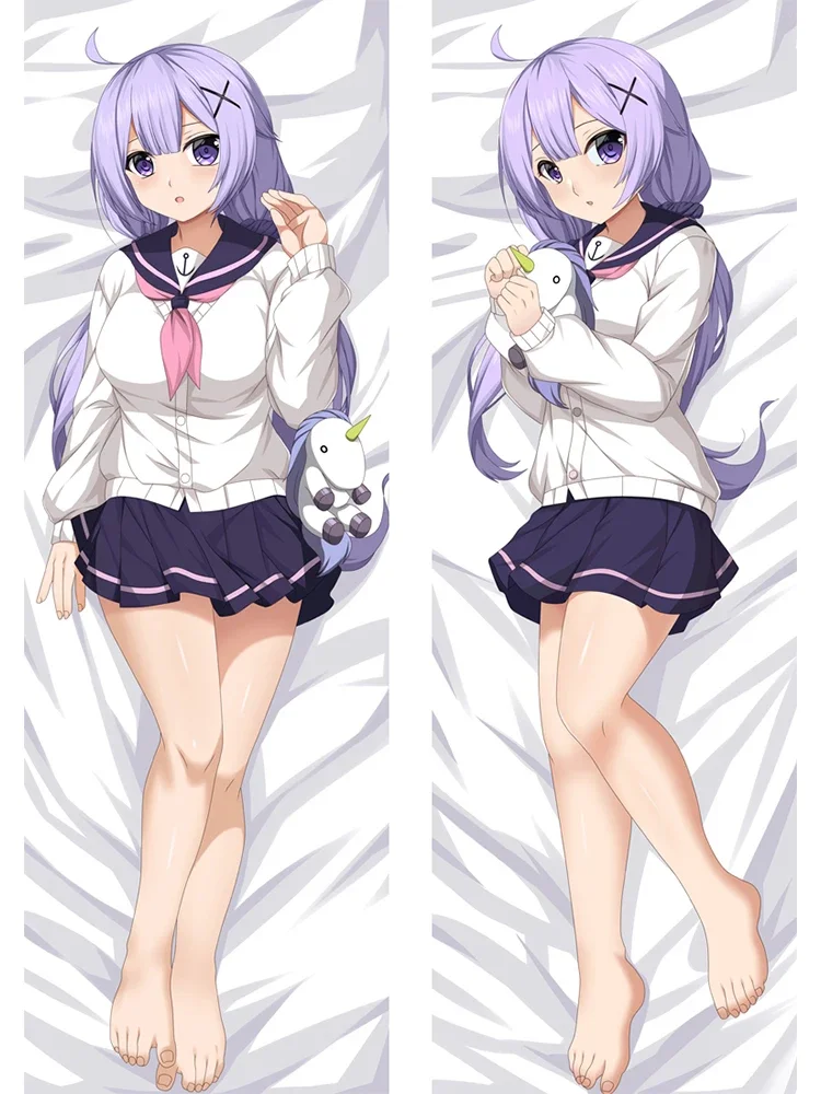 60x180cm Anime Cosplay Dakimakura Unicorn Hugging Sleeping Pillow Case Cover Double-Sided Pillowcase Otaku Room