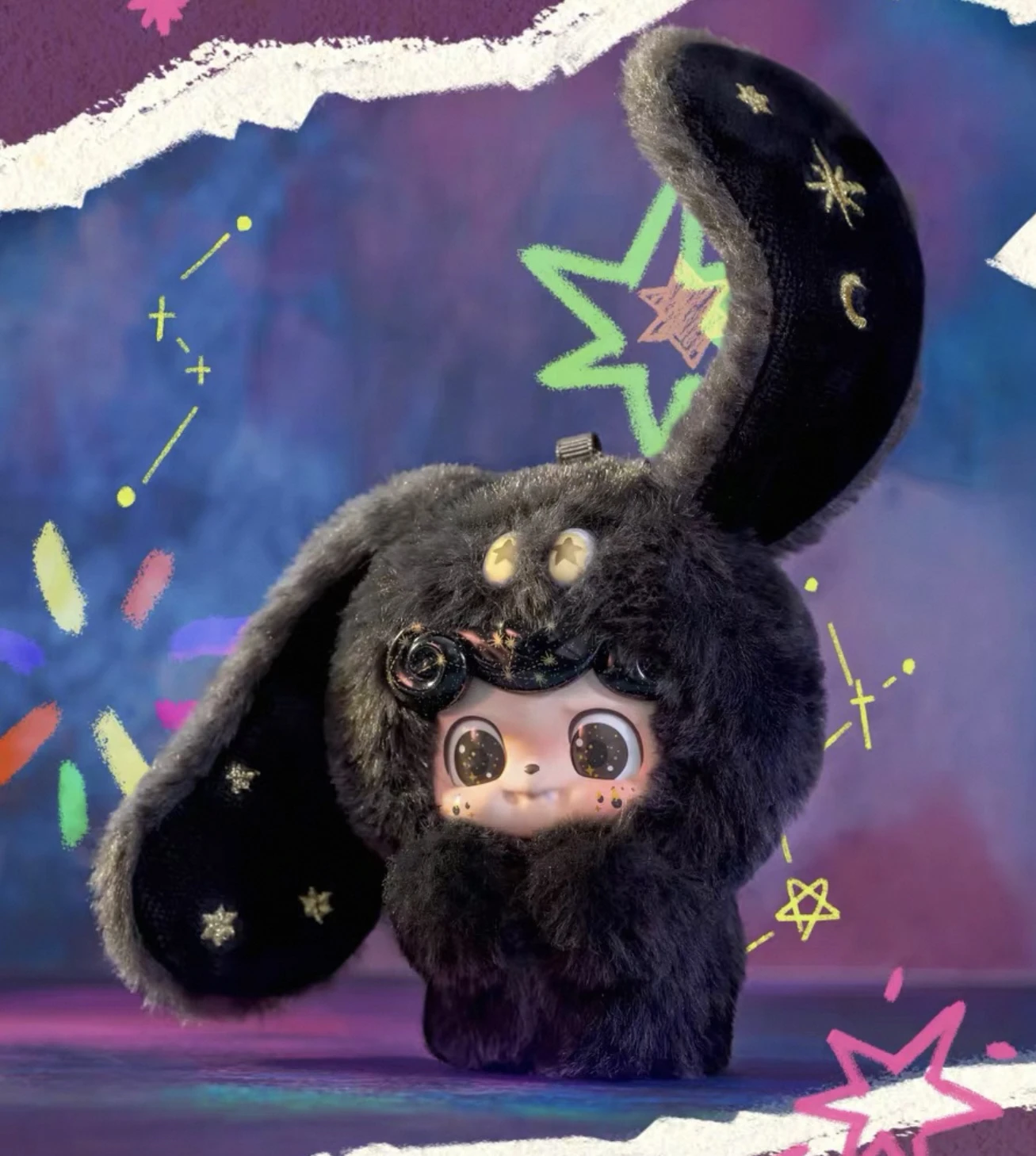 Q criança emocional peludo monstros série vinil caixa cega anime caixa misteriosa caja bonecas coleção bonito chaveiro meninas presentes