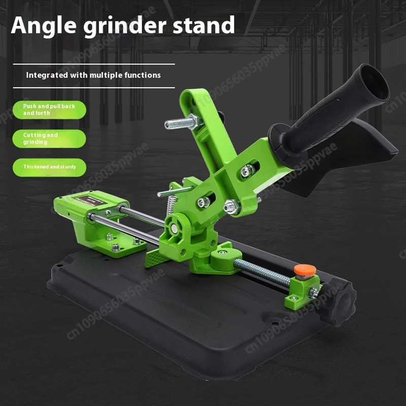 Heavy Duty Angle Grinder Stand Multifunction Universal Tool Holder With Safety Guard 0-45° Adjustable For Cutting Polishing